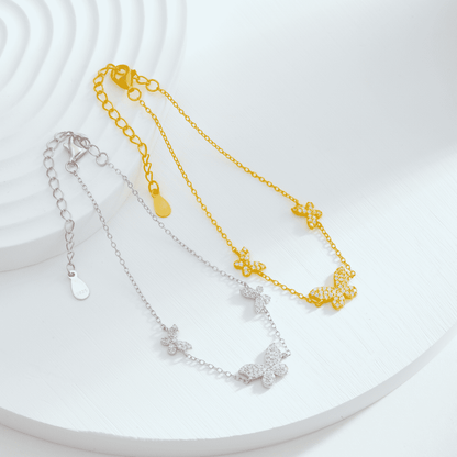 [Kincade Jewelrys] Bracelet délicat avec pendentif papillon
