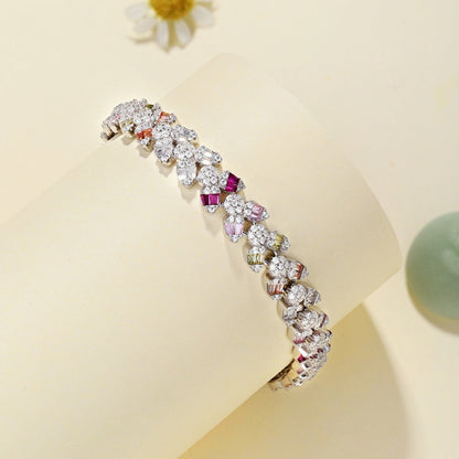 [Kincade Jewelrys] Bracelet délicat et exquis en forme de fleur