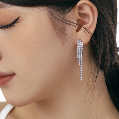 [Kincade Jewelry] Boucles d'oreilles de banquet luxueuses et délicates