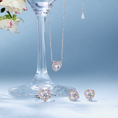 [Kincade Jewelrys] Collier exquis en forme de cœur