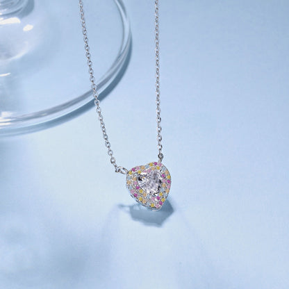 [Kincade Jewelrys] Collier exquis en forme de cœur