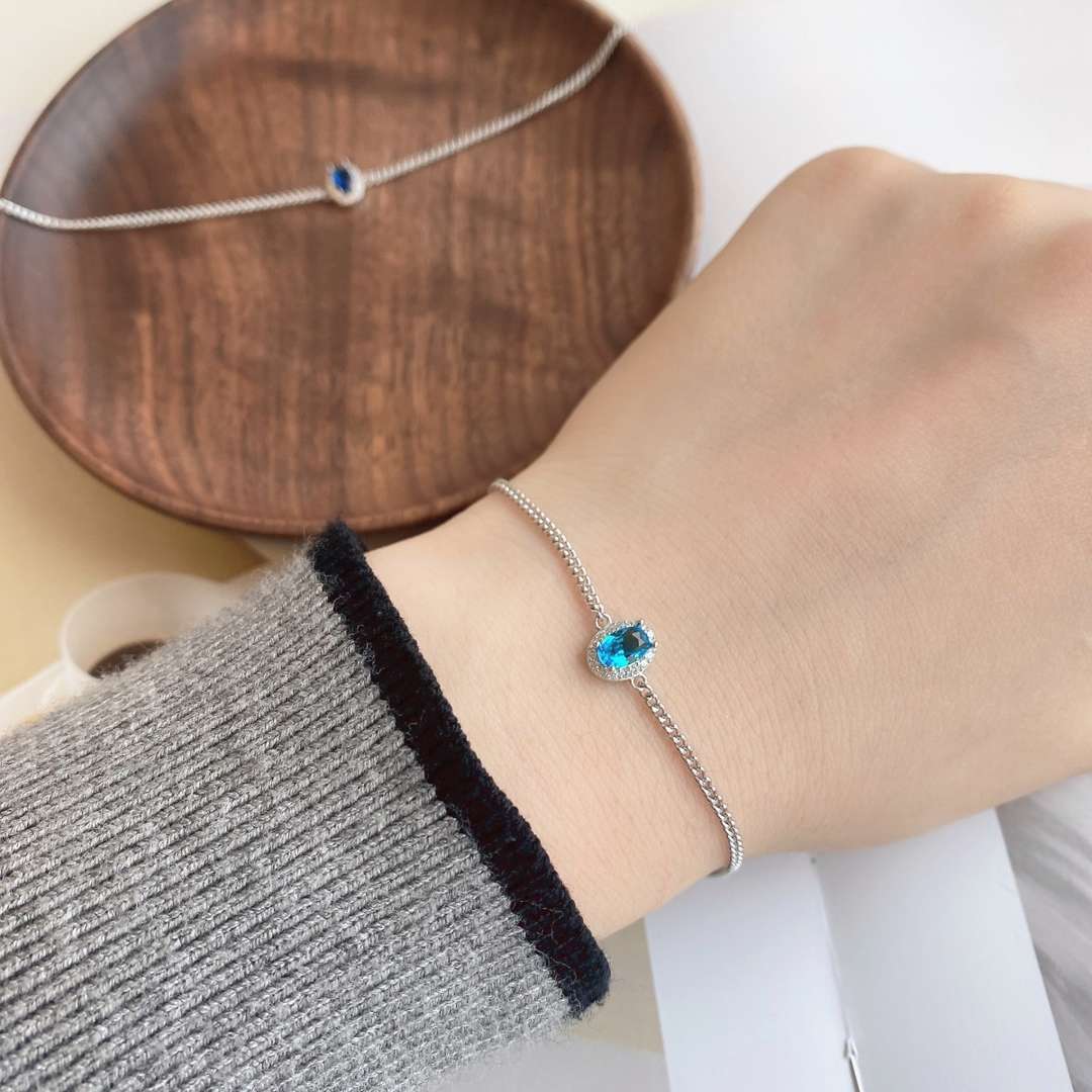 [Kincade Jewelrys]Exquisite Oval Shape Bracelet