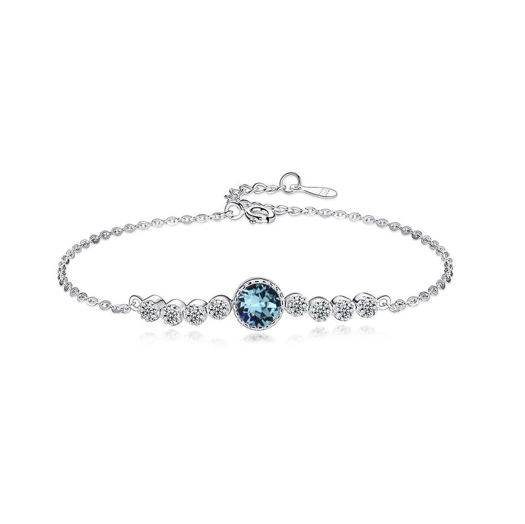 [Kincade Jewelrys] Bracelet luxueux en forme de cœur de l'océan