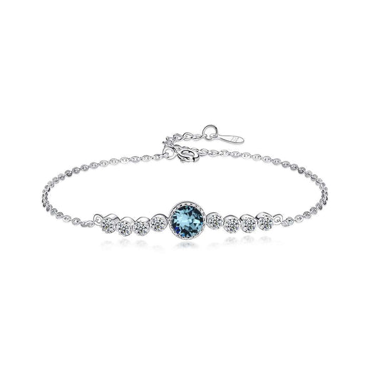[Kincade Jewelrys] Lujosa pulsera Corazón del Océano