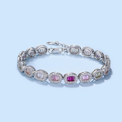 [Kincade Jewelrys]Exquisite Ornate Emerald Cut Daily Bracelet