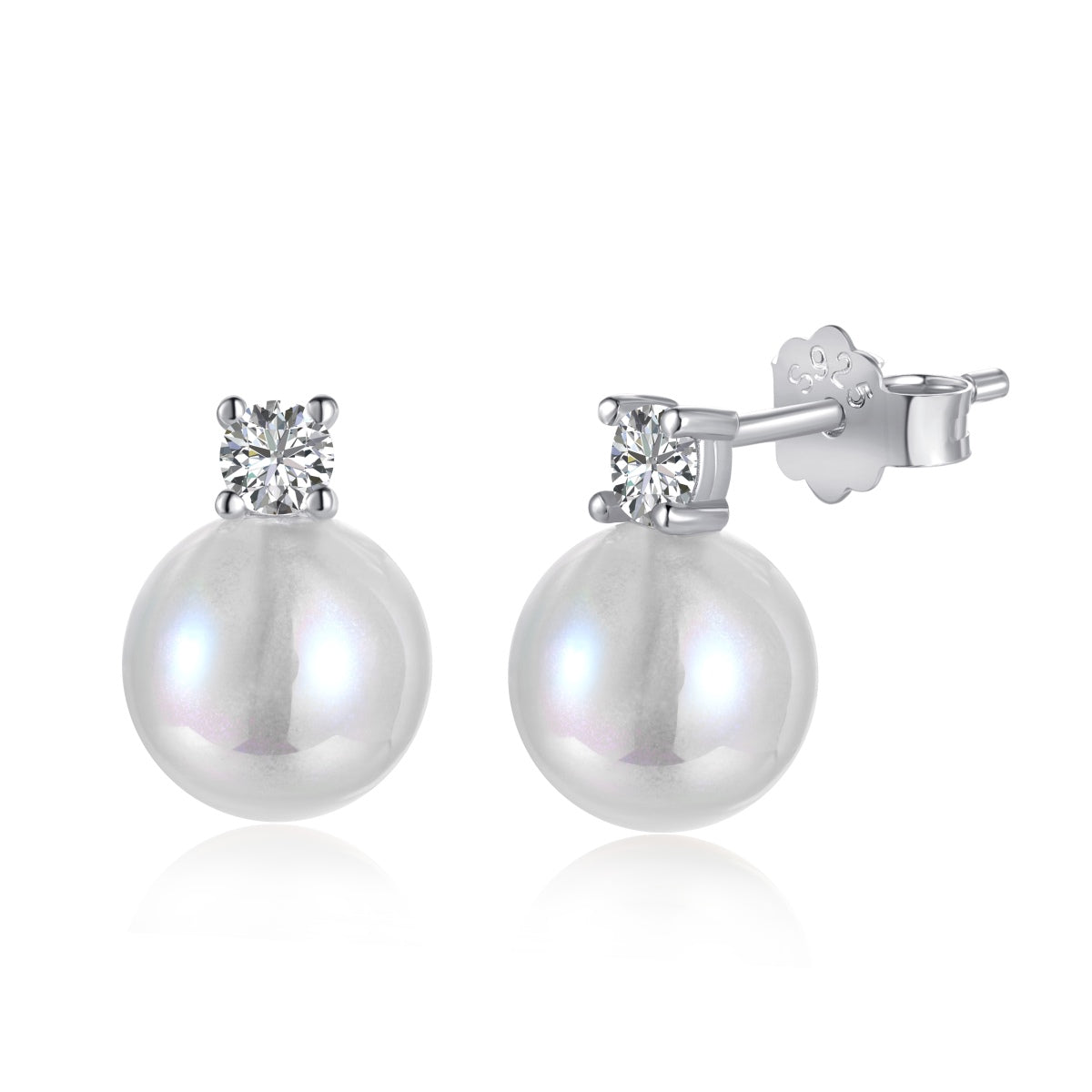 [Kincade Jewelry] Boucles d'oreilles sirène en perles Symphony