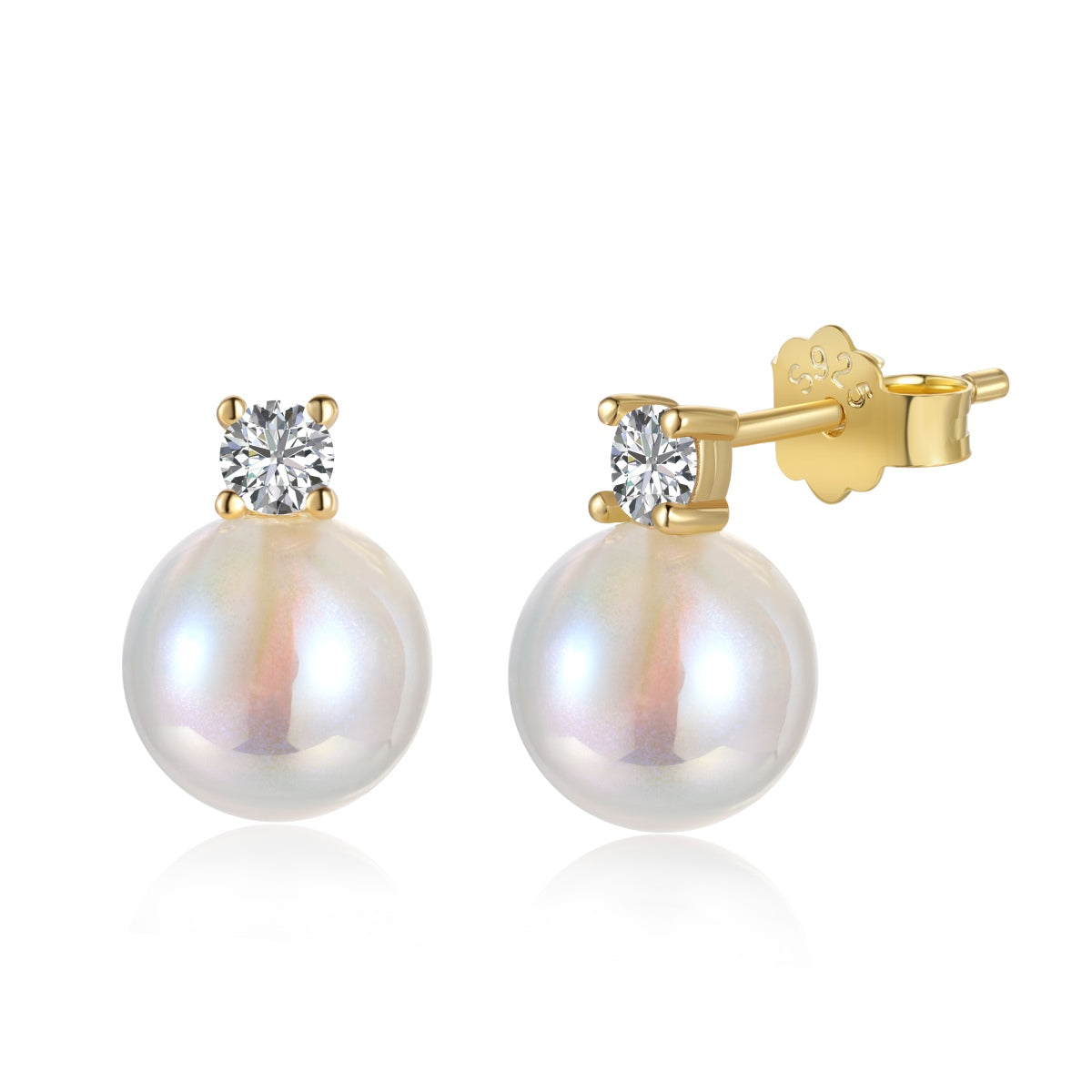[Kincade Jewelry] Boucles d'oreilles sirène en perles Symphony