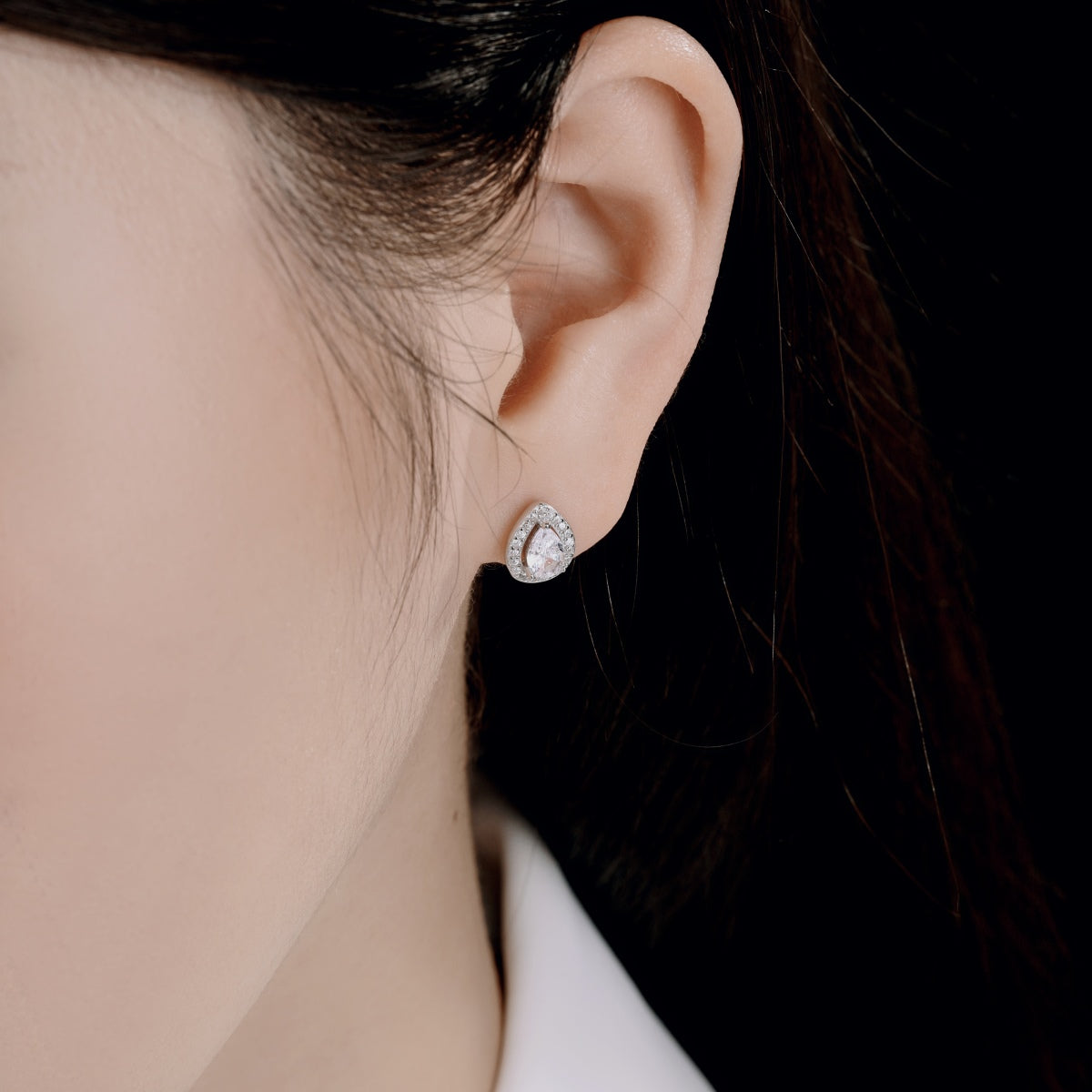 [Kincade Jewelrys]Luxurious Water Drop Shape Earrings