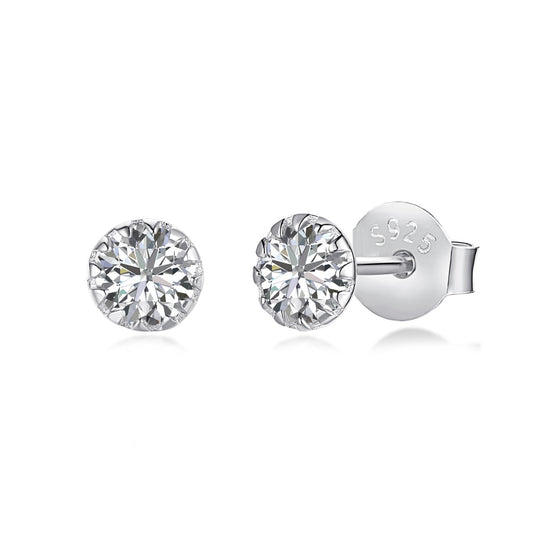 [Kincade Jewelrys] Boucles d'oreilles rondes colorées et étincelantes