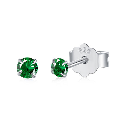 [Kincade Jewelrys]Delicate Solitaire Earrings