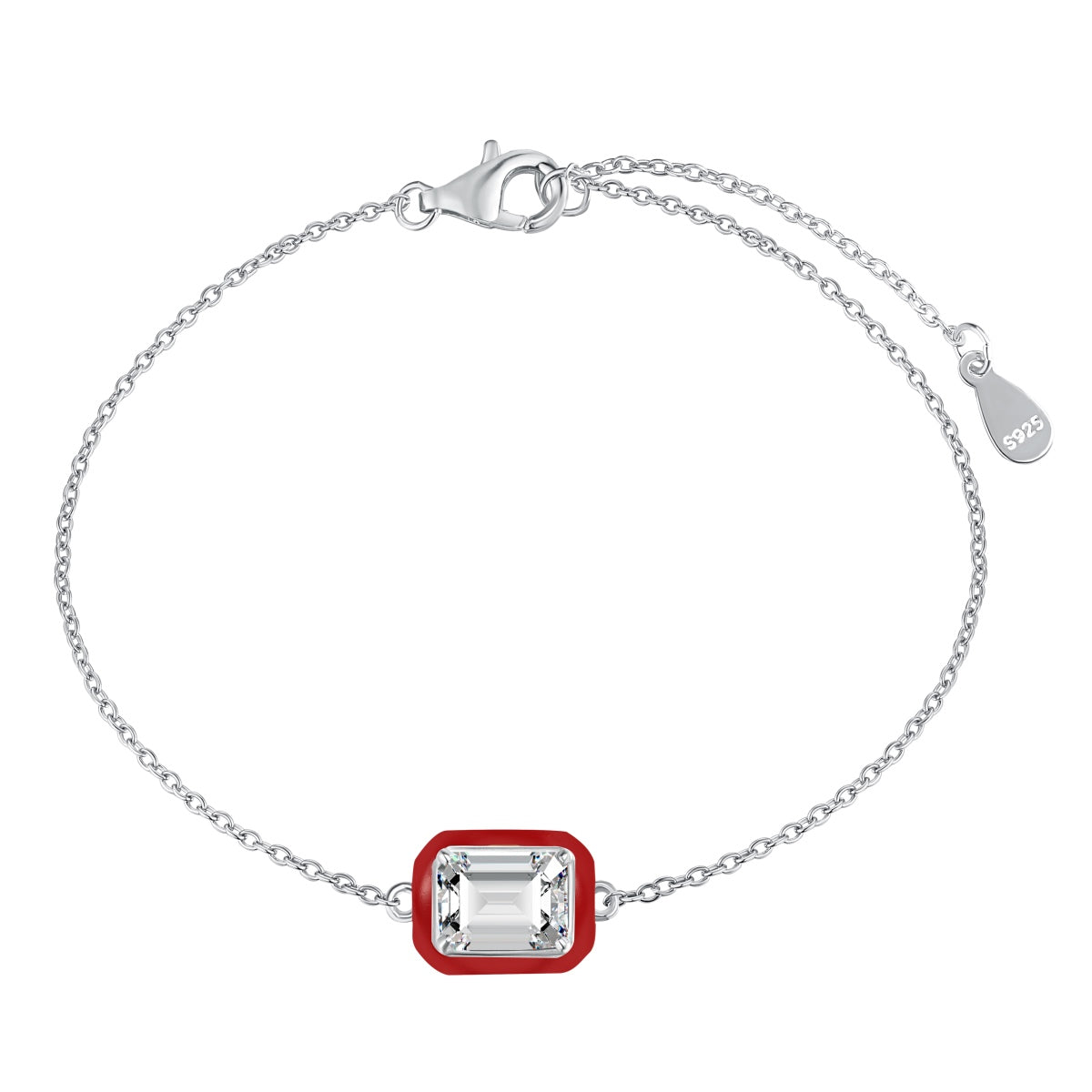 [Kincade Jewelrys] Bracelet quotidien en émeraude colorée scintillante de 2,0 carats