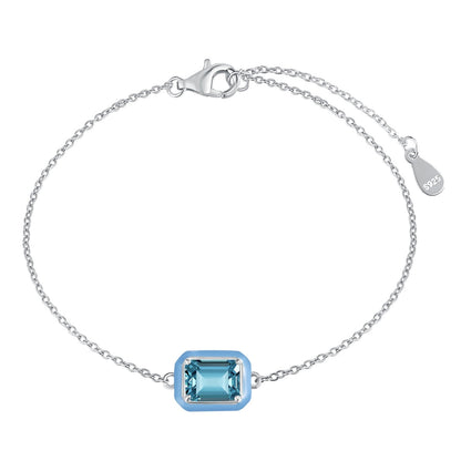 [Kincade Jewelrys] Bracelet quotidien en émeraude colorée scintillante de 2,0 carats