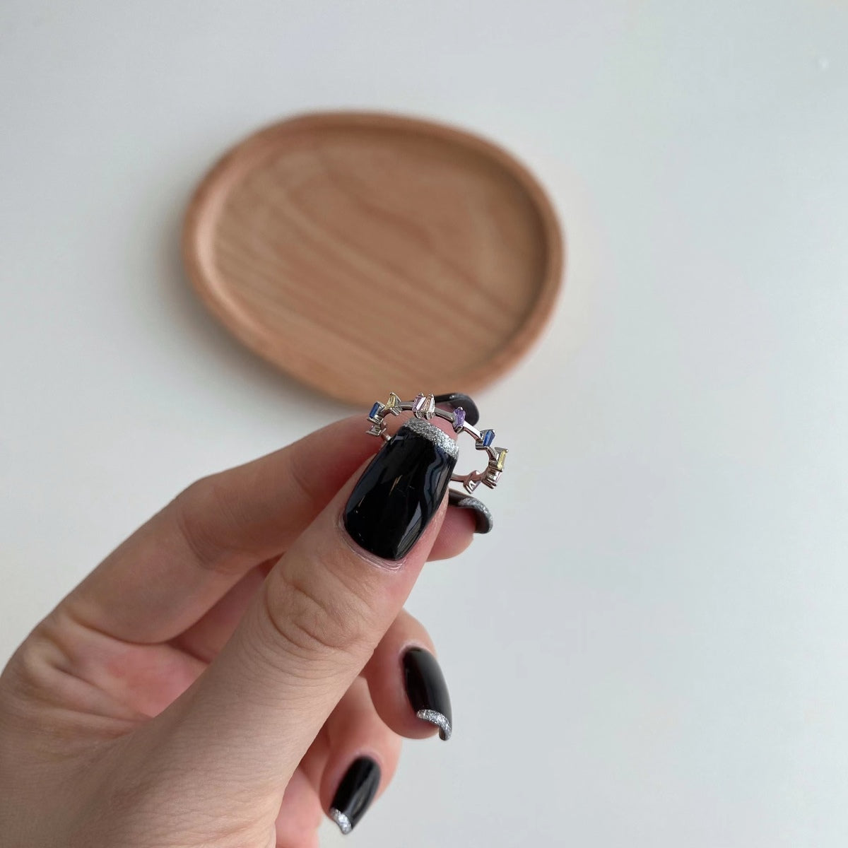 [Kincade Jewelrys]Unique Trapezoid Cut Daily Ring