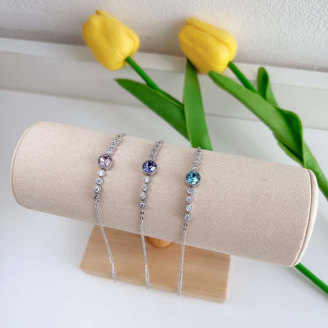 [Kincade Jewelrys] Bracelet luxueux en forme de cœur de l'océan