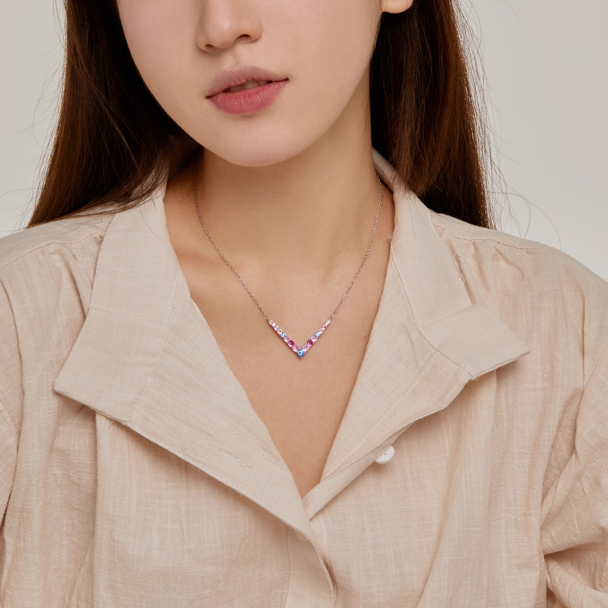 [Kincade Jewelrys] Collier rond orné