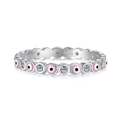 [Kincade Jewelrys] Bague ronde scintillante et vibrante pour un usage quotidien