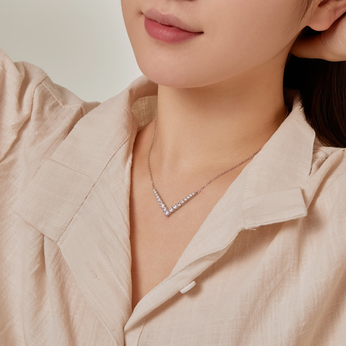 [Kincade Jewelrys] Collier rond orné