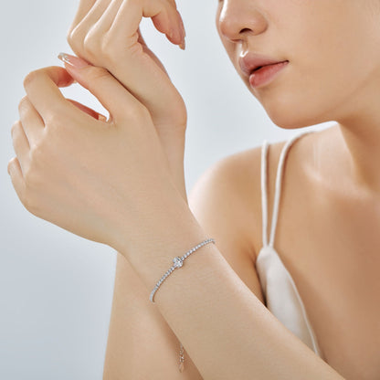 [Kincade Jewelrys] Bracelet quotidien exquis de 0,75 carat à taille ovale