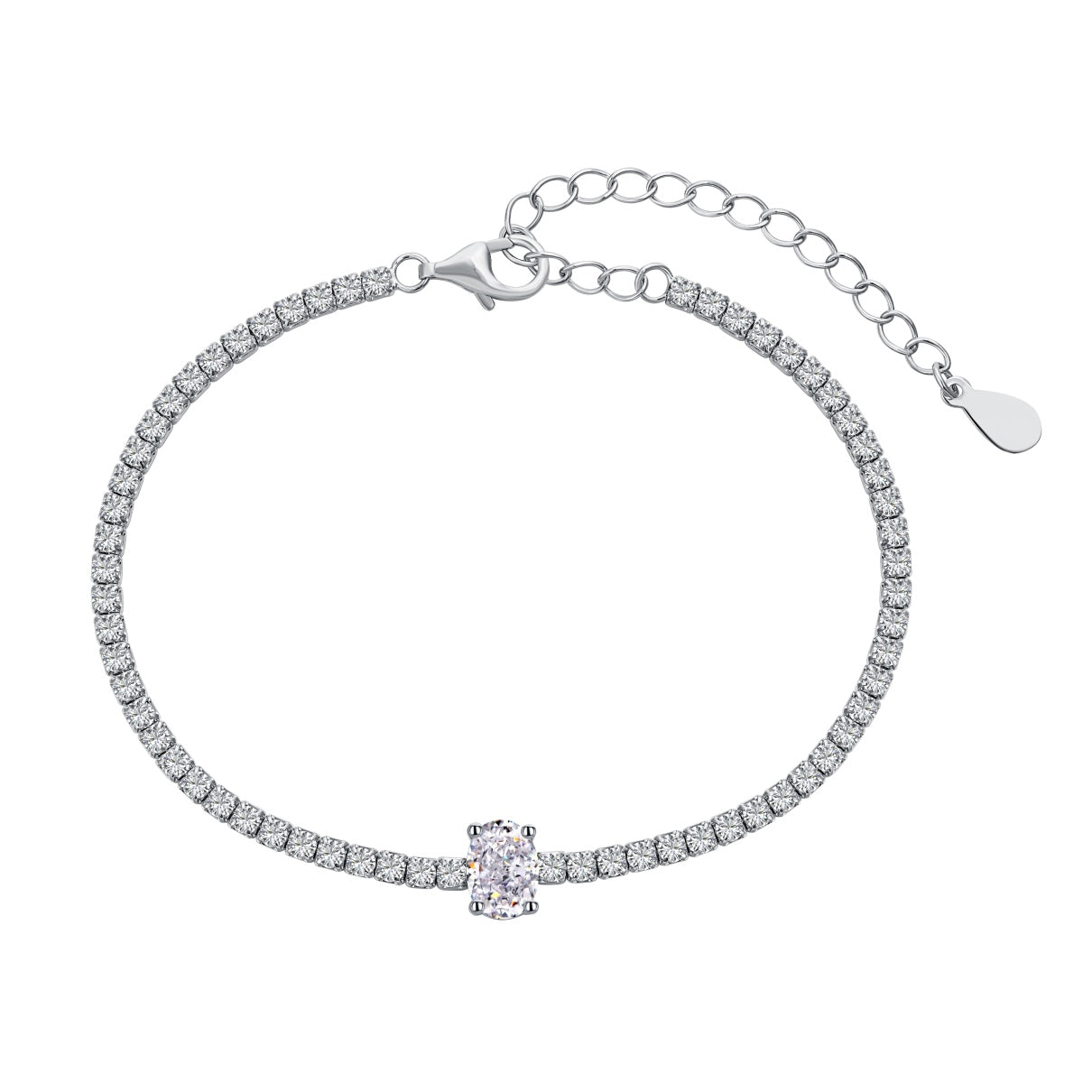 [Kincade Jewelrys] Bracelet quotidien exquis de 0,75 carat à taille ovale