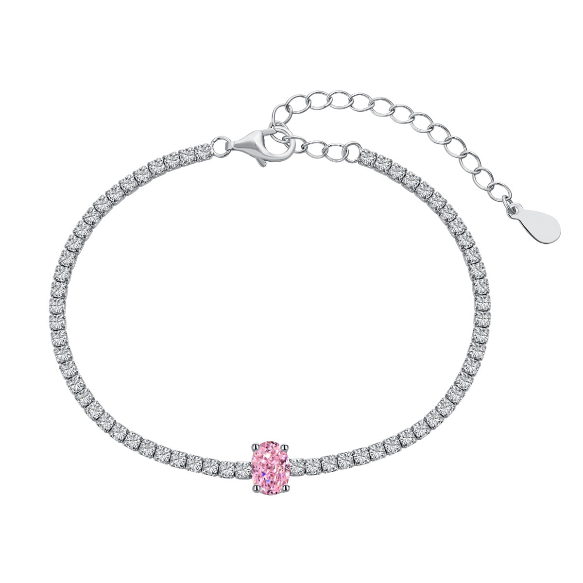 [Kincade Jewelrys] Bracelet quotidien exquis de 0,75 carat à taille ovale