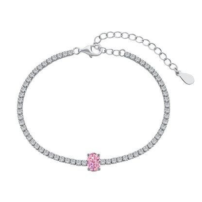 [Kincade Jewelrys] Bracelet quotidien exquis de 0,75 carat à taille ovale