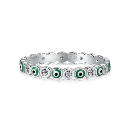 [Kincade Jewelrys] Bague ronde scintillante et vibrante pour un usage quotidien