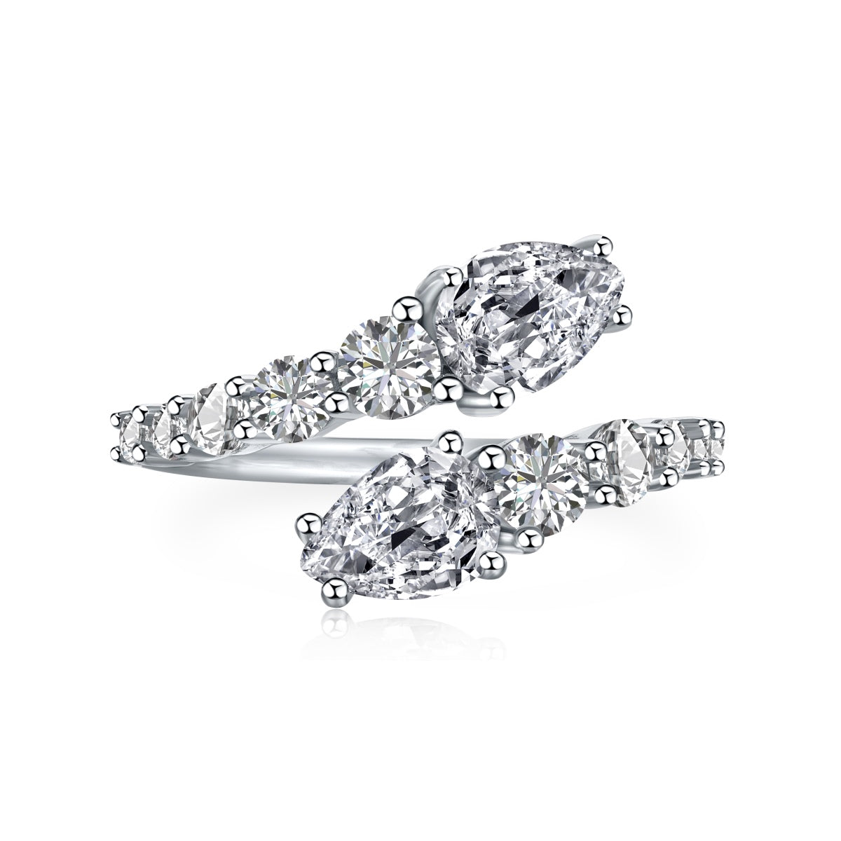 [Kincade Jewelrys] Bague quotidienne délicate et vivante en forme de serpent