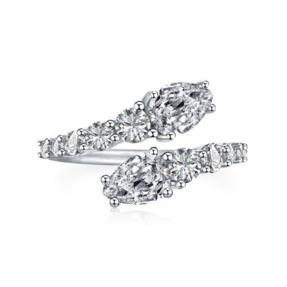 [Kincade Jewelrys] Bague quotidienne délicate et vivante en forme de serpent