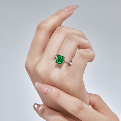 [Kincade Jewelry] Bague de fiançailles luxueuse de 4,0 carats