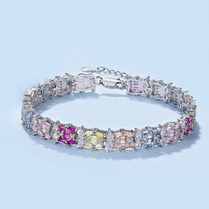 [Kincade Jewelrys] Bracelet de fête délicat et coloré à plusieurs coupes