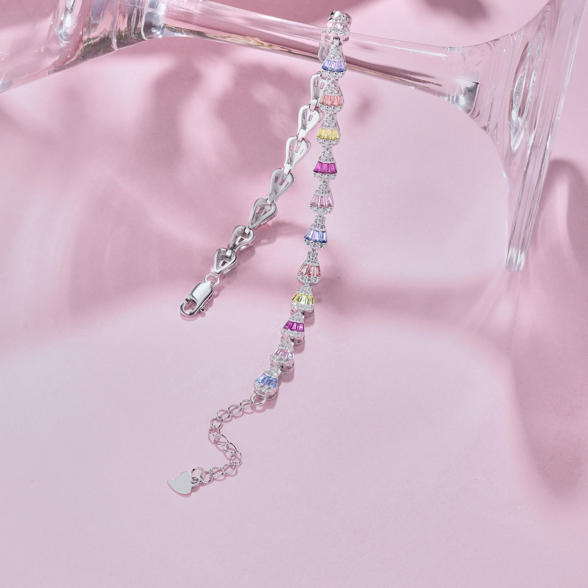 [Kincade Jewelrys] Bracelet quotidien en forme de goutte d'eau rayonnante