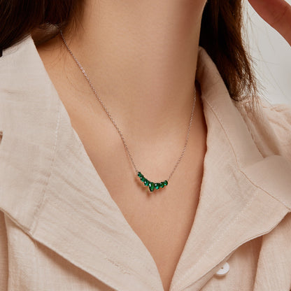 [Kincade Jewelrys] Collier délicat en forme de cœur coloré