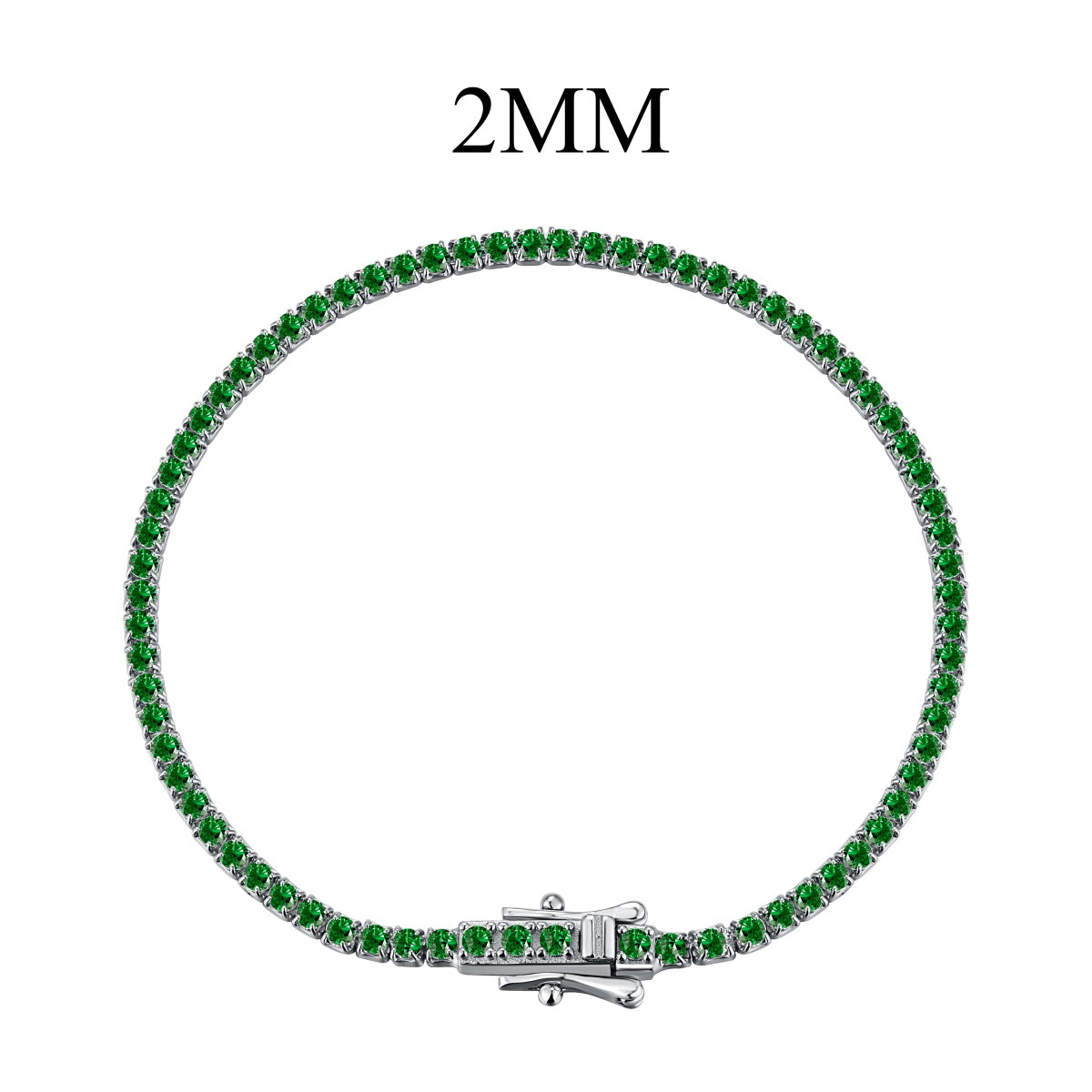 [Kincade Jewelrys] Bracelet de fête rond et coloré éclatant