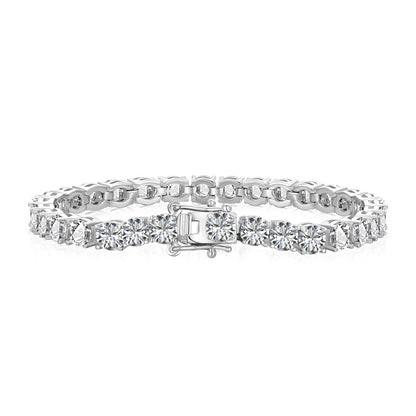 [Kincade Jewelrys] Bracelet de mariage rond orné et scintillant
