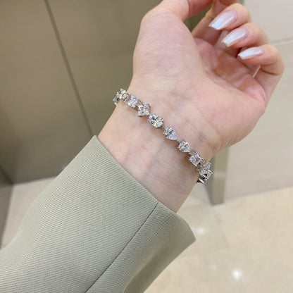 [Kincade Jewelrys] Bracelet quotidien unique et exquis à plusieurs coupes