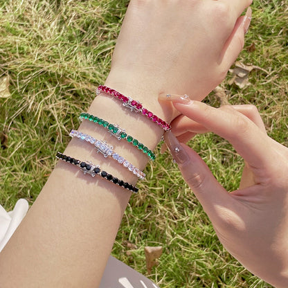 [Kincade Jewelrys] Bracelet de fête rond et coloré éclatant