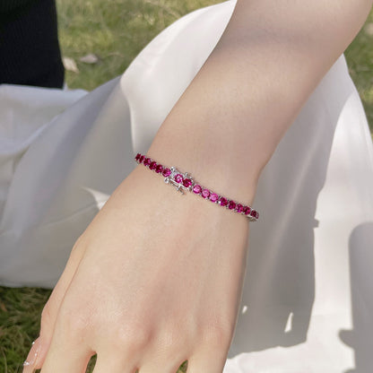 [Kincade Jewelrys] Bracelet de fête rond et coloré éclatant