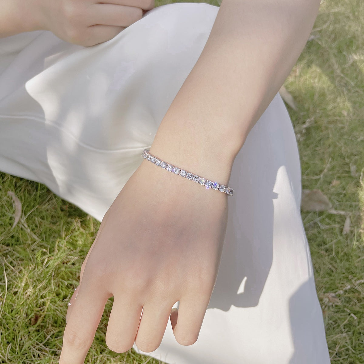 [Kincade Jewelrys] Bracelet de fête rond et coloré éclatant