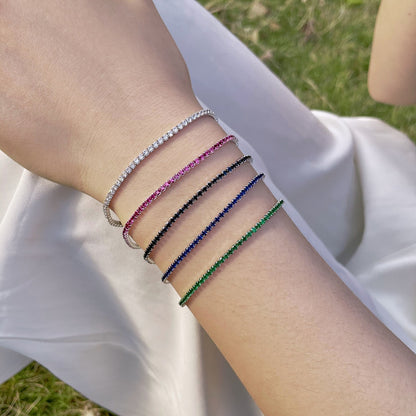 [Kincade Jewelrys] Bracelet de fête rond et coloré éclatant