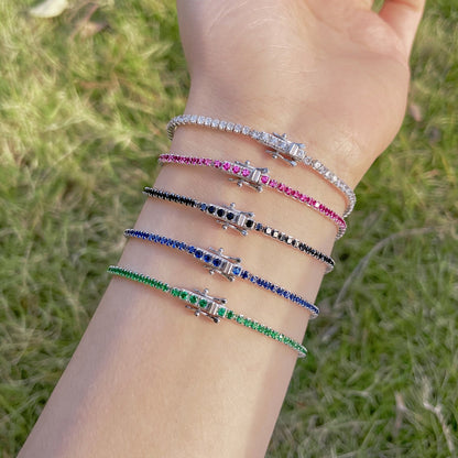 [Kincade Jewelrys] Bracelet de fête rond et coloré éclatant
