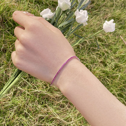 [Kincade Jewelrys] Bracelet de fête rond et coloré éclatant