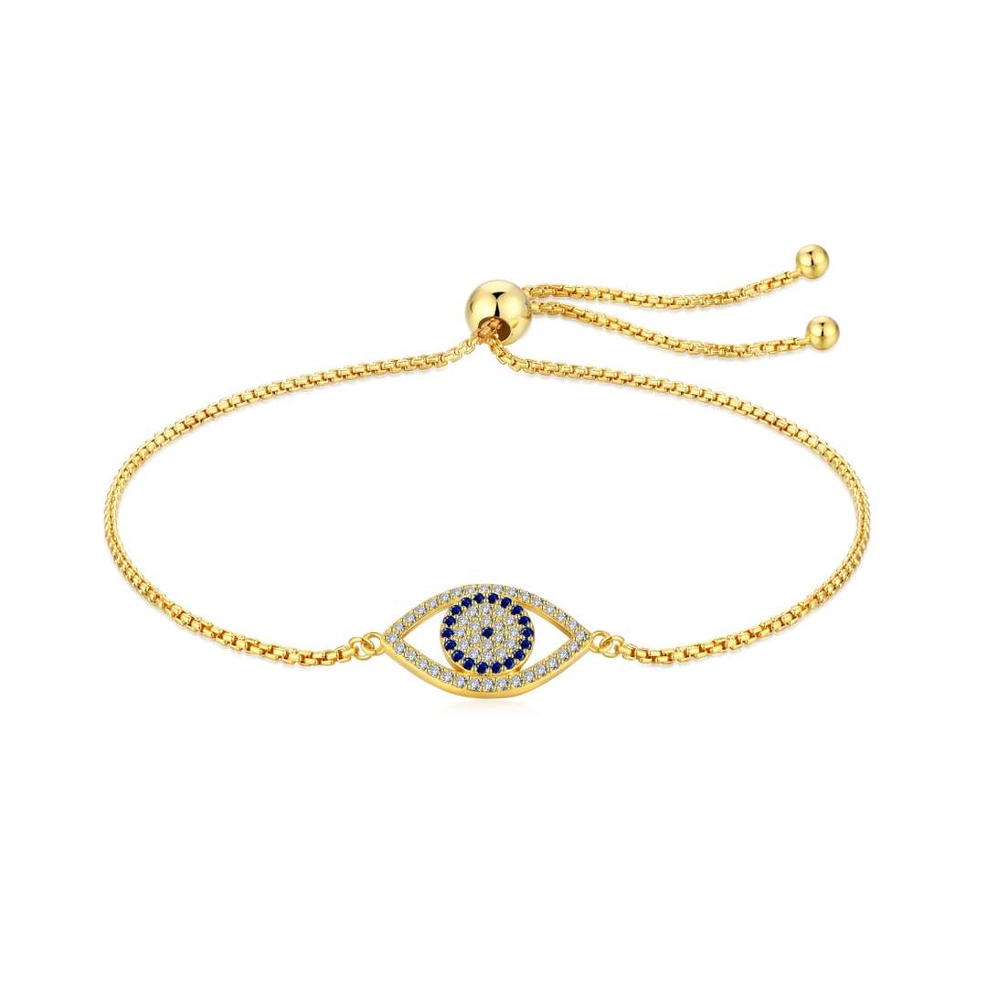 [Kincade Jewelrys] Collier en forme d'œil éblouissant