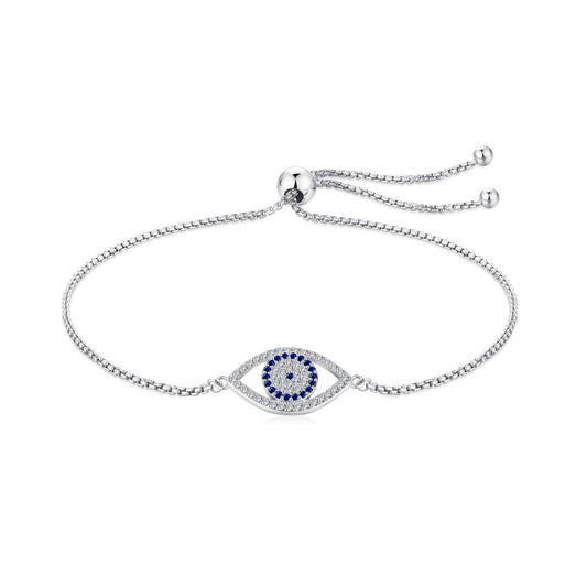 [Joyas Kincade]Collar con forma de ojo deslumbrante