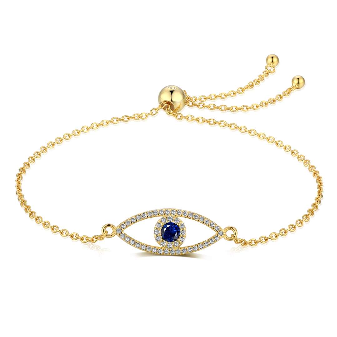 [Kincade Jewelrys] Bracelet creux œil du diable