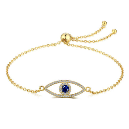 [Kincade Jewelrys] Bracelet creux œil du diable