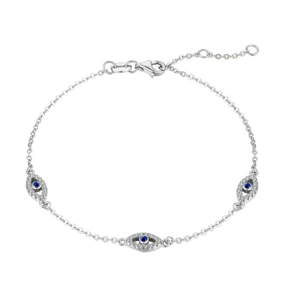 [Kincade Jewelrys] Collier pendentif en forme de mauvais œil