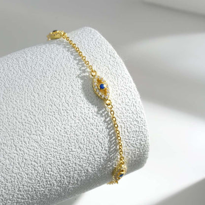 [Kincade Jewelrys] Collier pendentif en forme de mauvais œil