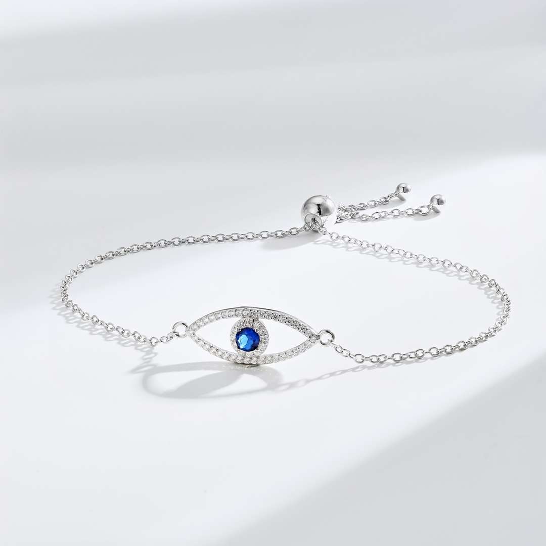 [Kincade Jewelrys] Bracelet creux œil du diable