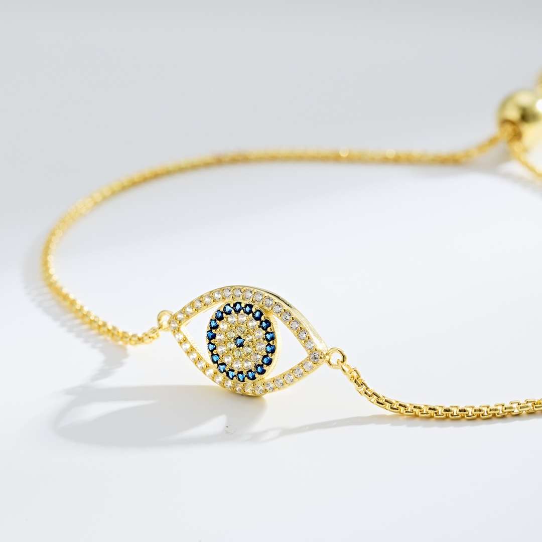 [Kincade Jewelrys] Collier en forme d'œil éblouissant