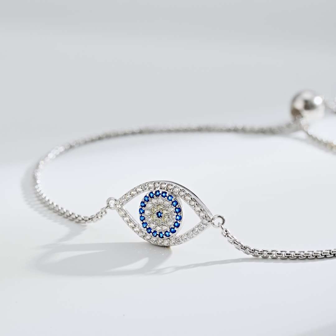 [Kincade Jewelrys] Collier en forme d'œil éblouissant